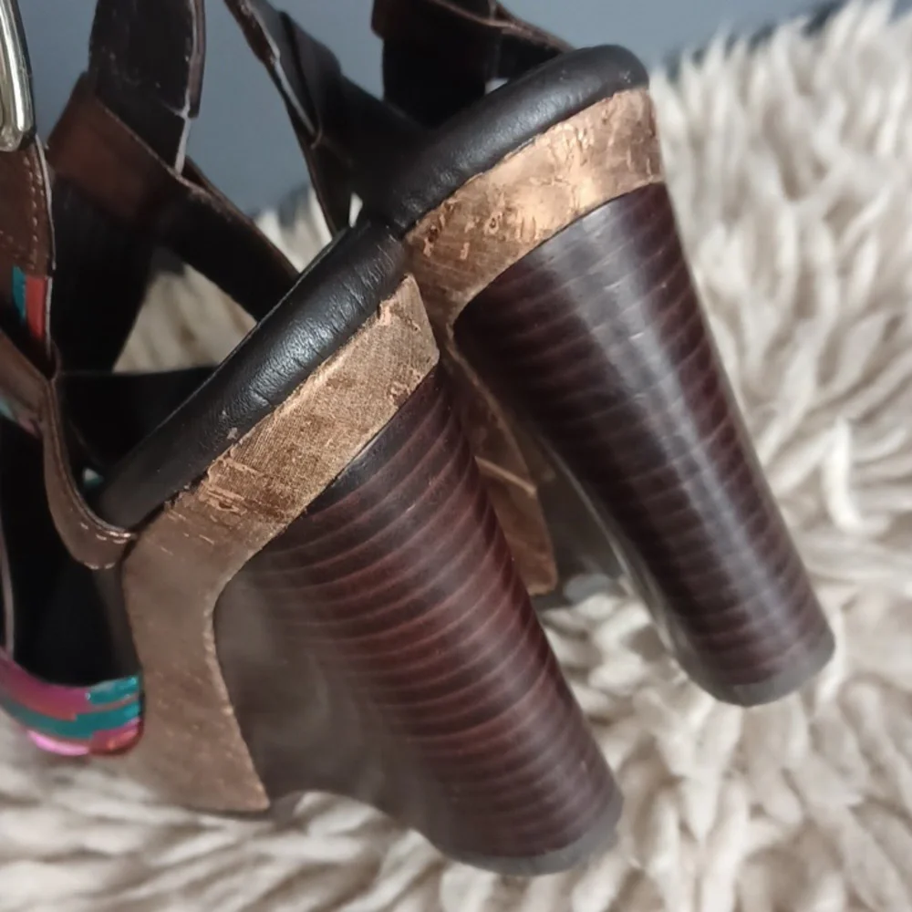 Donald J Pliner wedge sandals